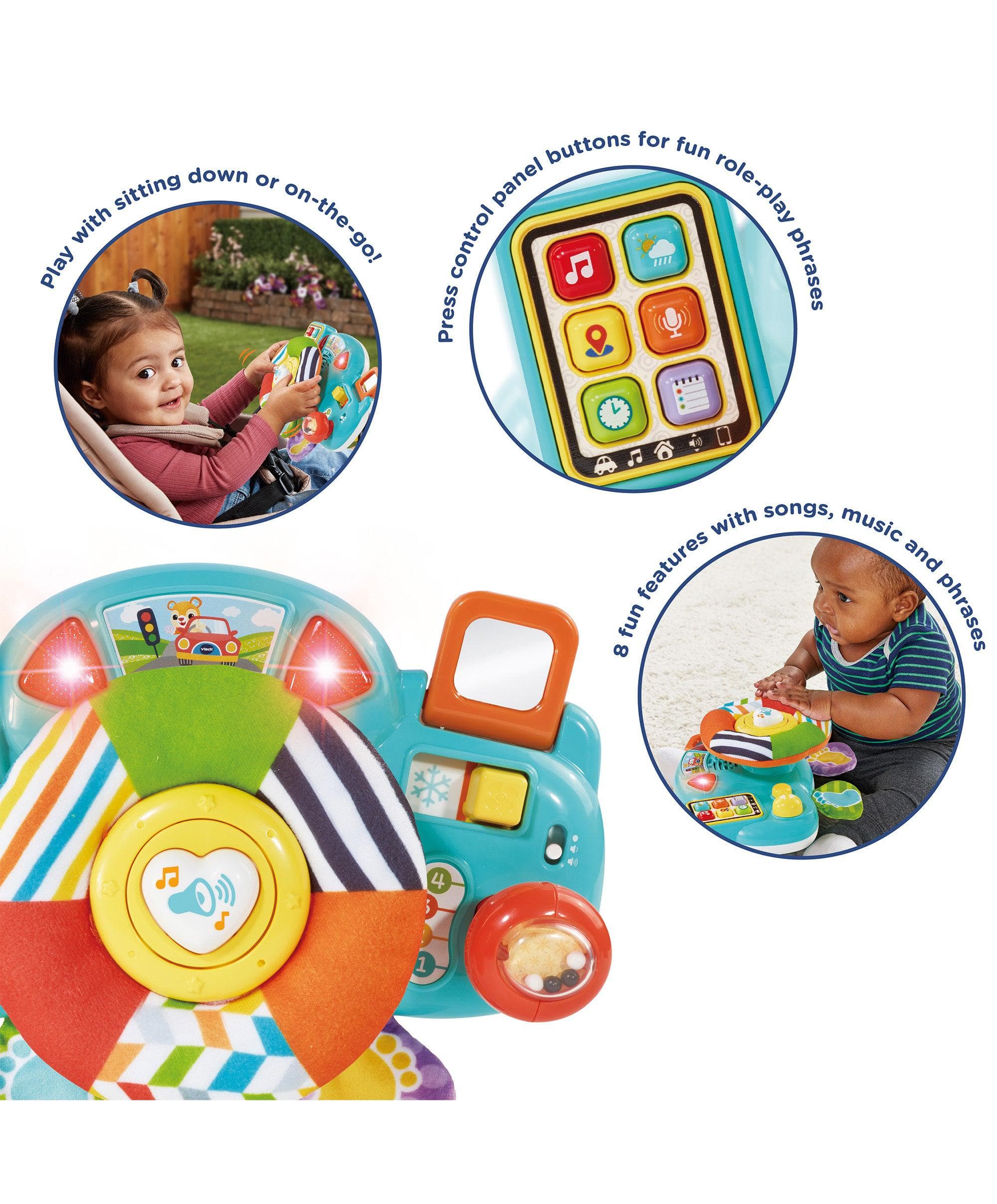 VTech Beep Beep Baby Driver Toy - Image 6