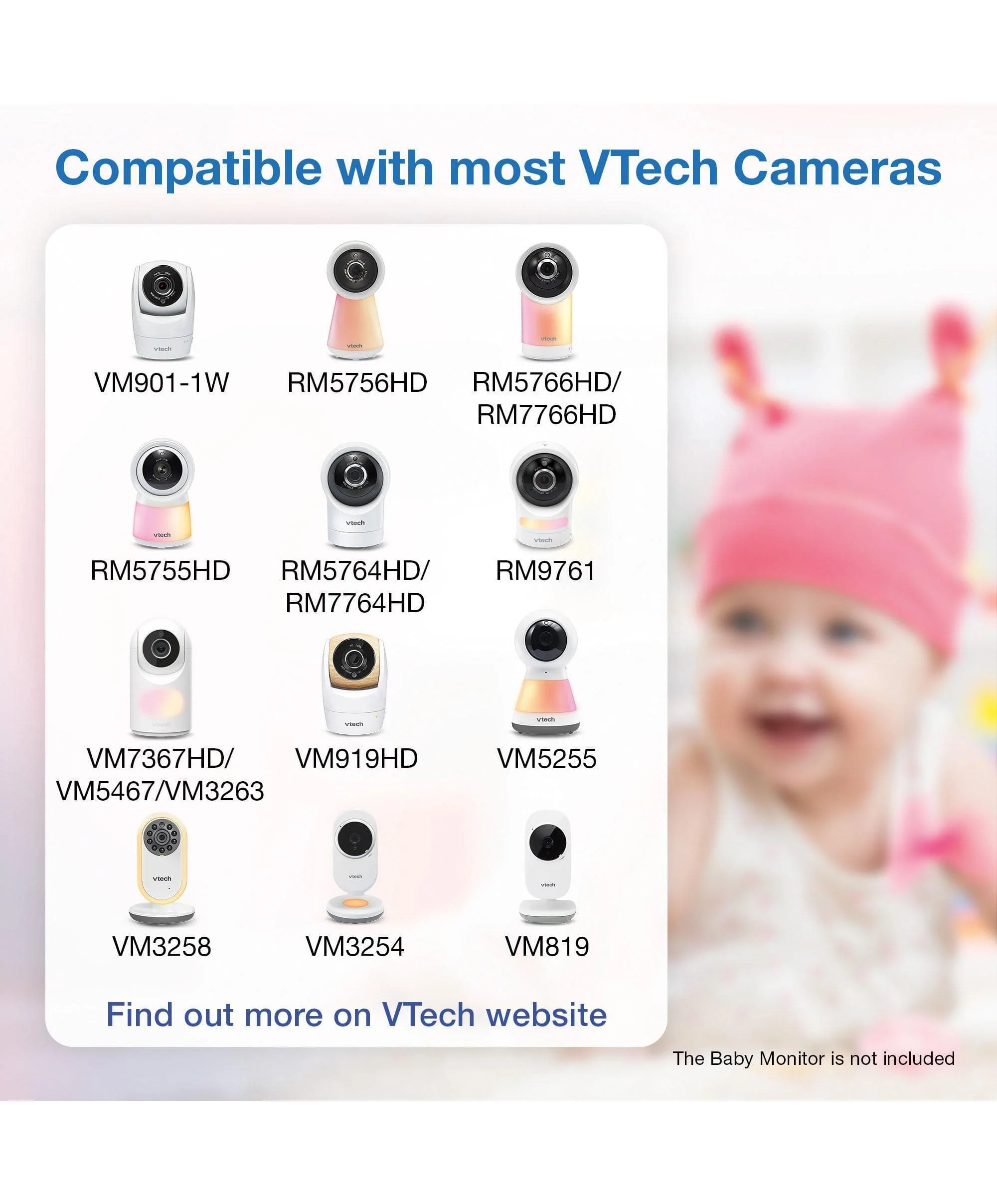 VTech ClearView Universal O-T-C Camera Floor Stand - Image 7