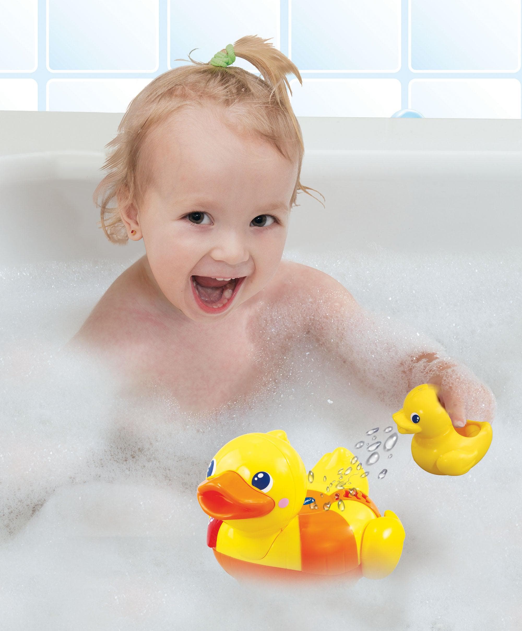 VTech Float & Splash Duck Bath Toy - Image 5