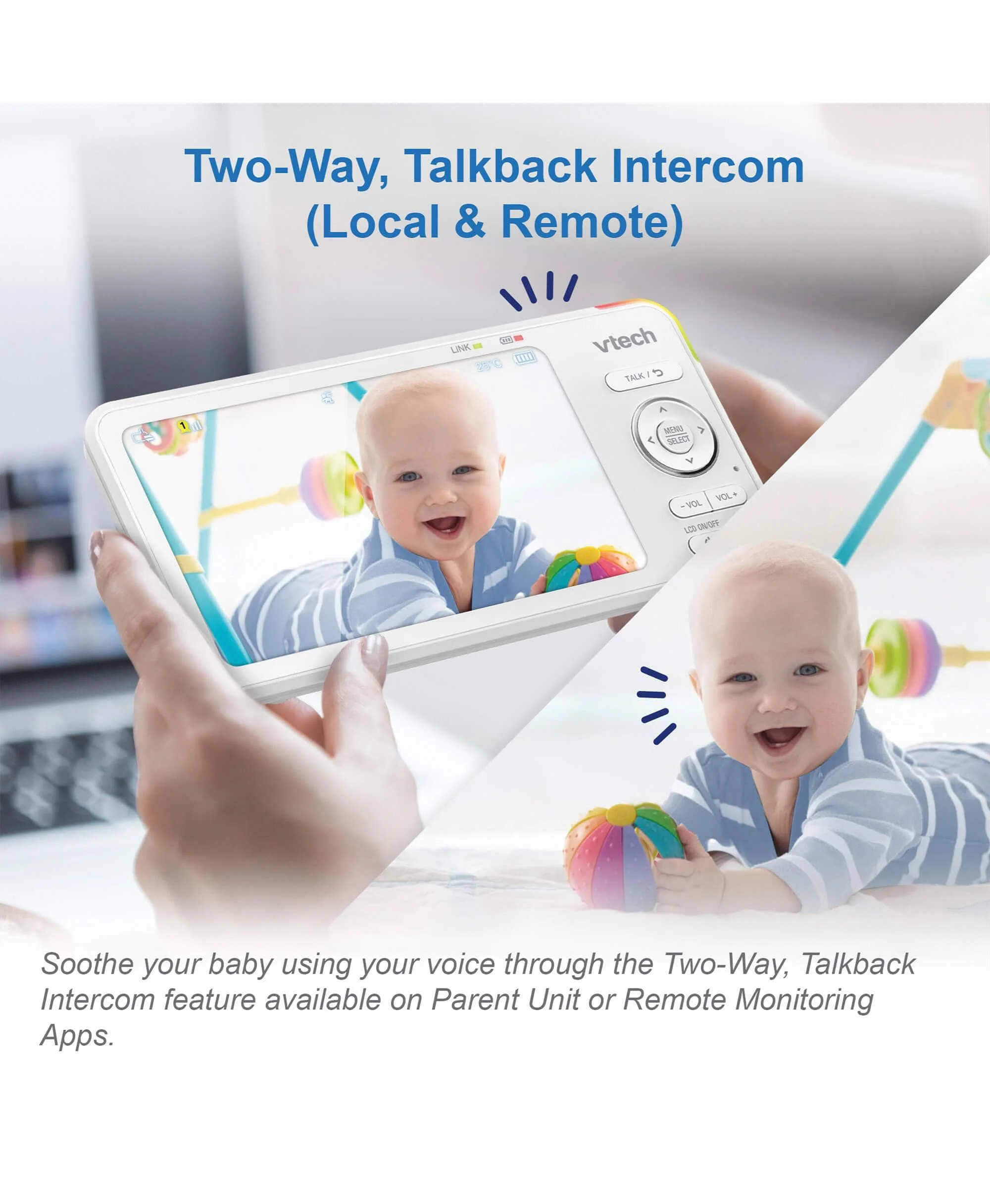 VTech RM5766HD Smart Video Baby Monitor - Image 12