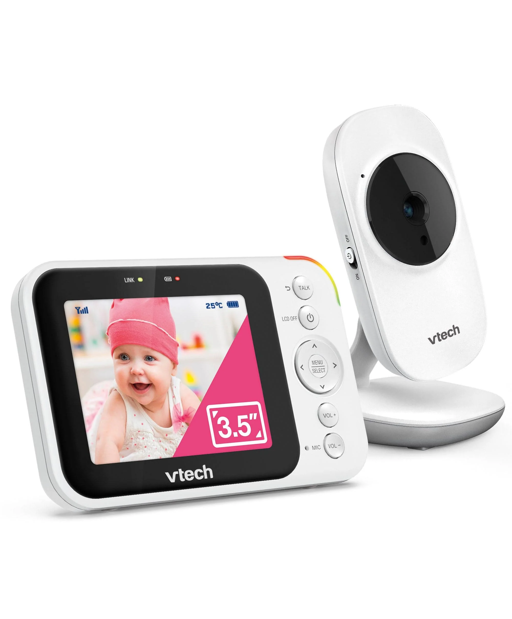 VTech VM4252 3.5" Video Monitor - White