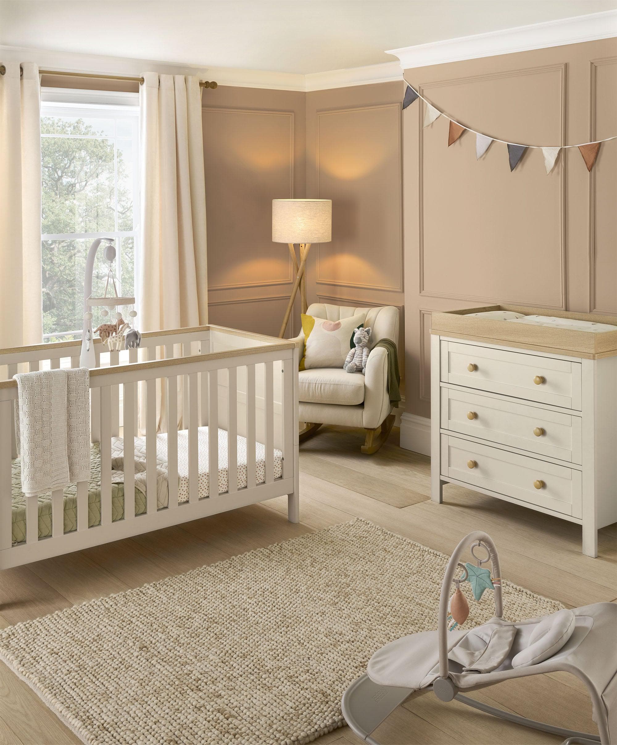Wedmore Cotbed – Cashmere - Image 2