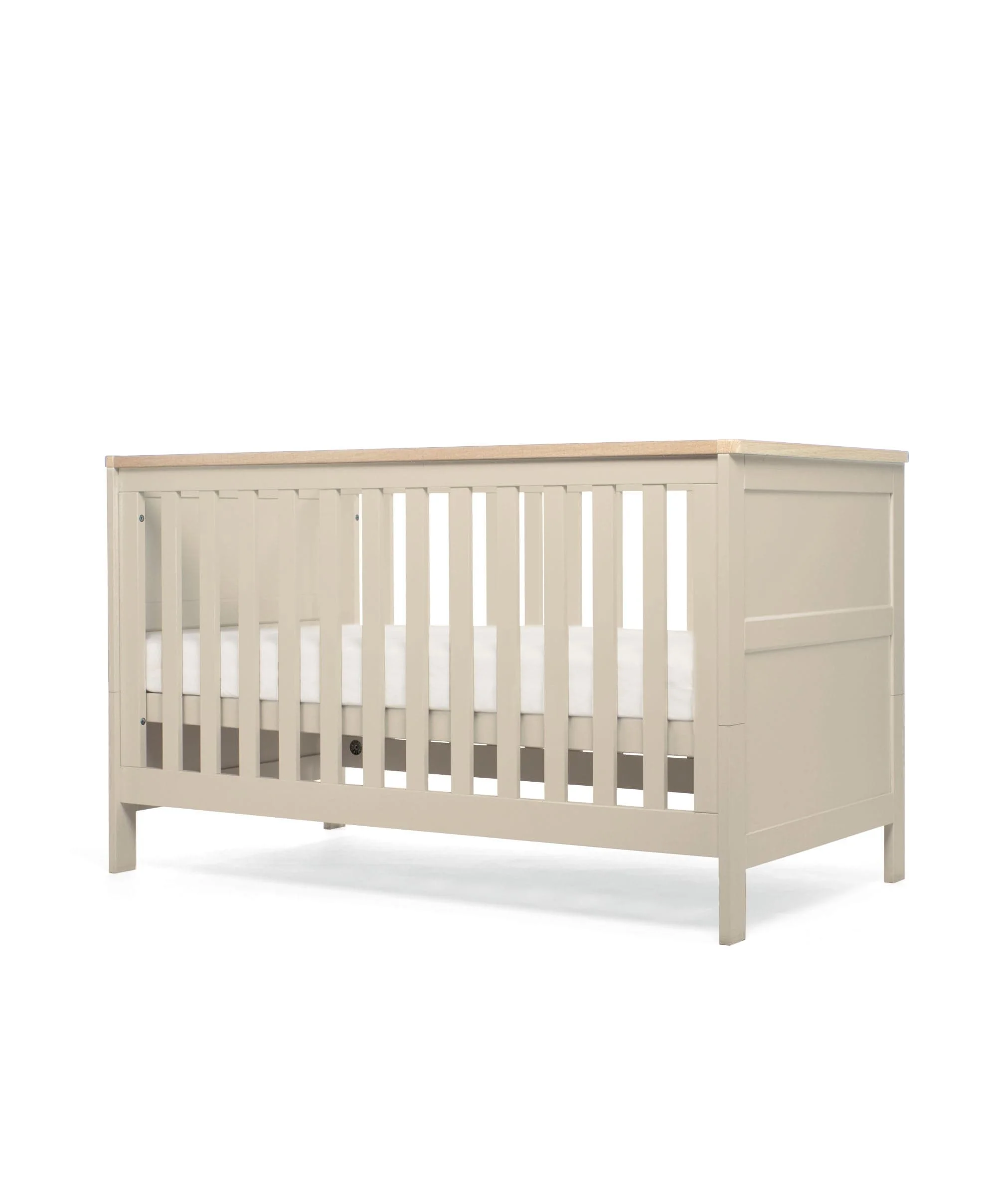 Wedmore 3 Piece Cotbed Range with Dresser Changer & Wardrobe - Cashmere/Oak - Image 8