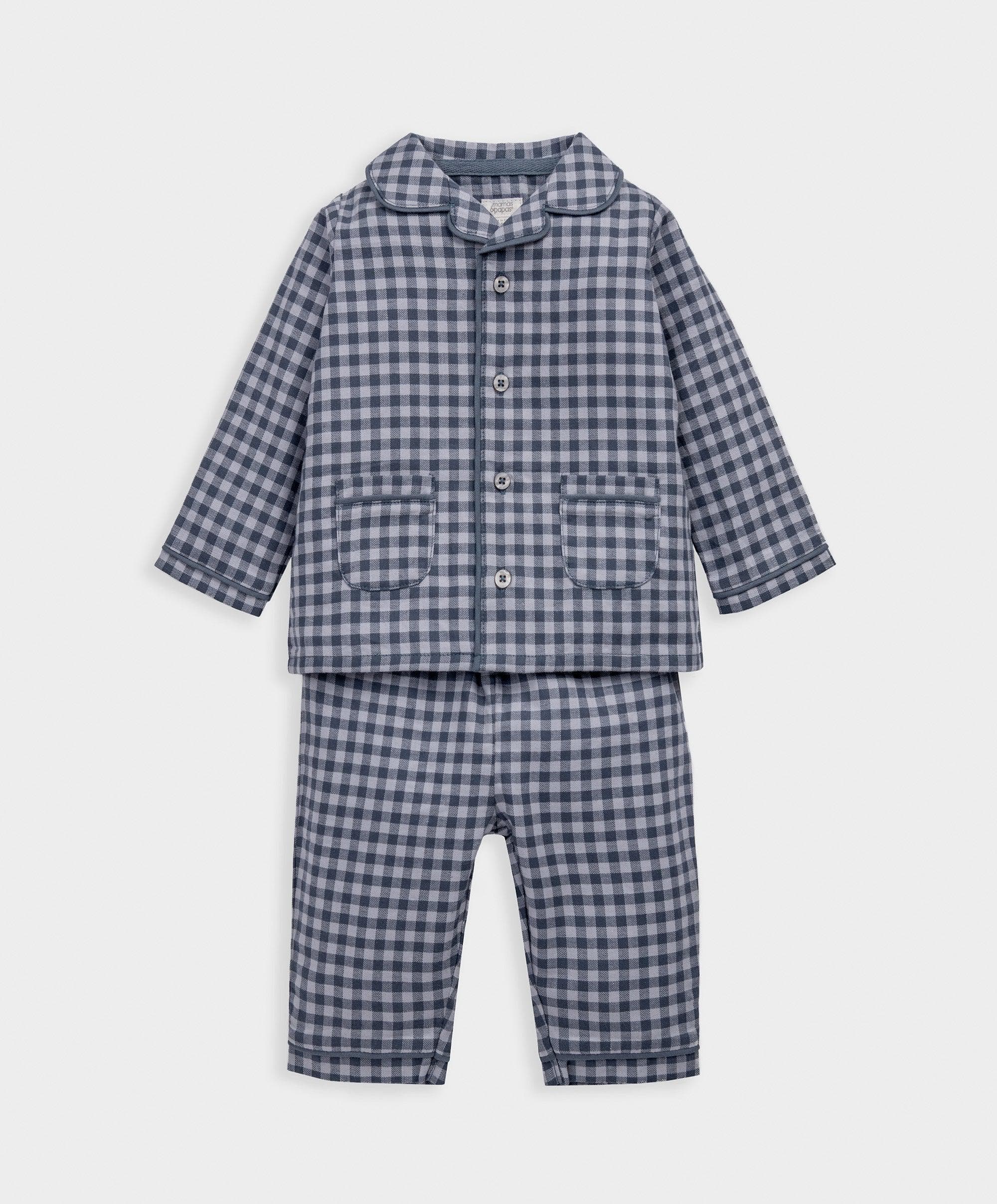 Blue Gingham Pyjamas - Image 2