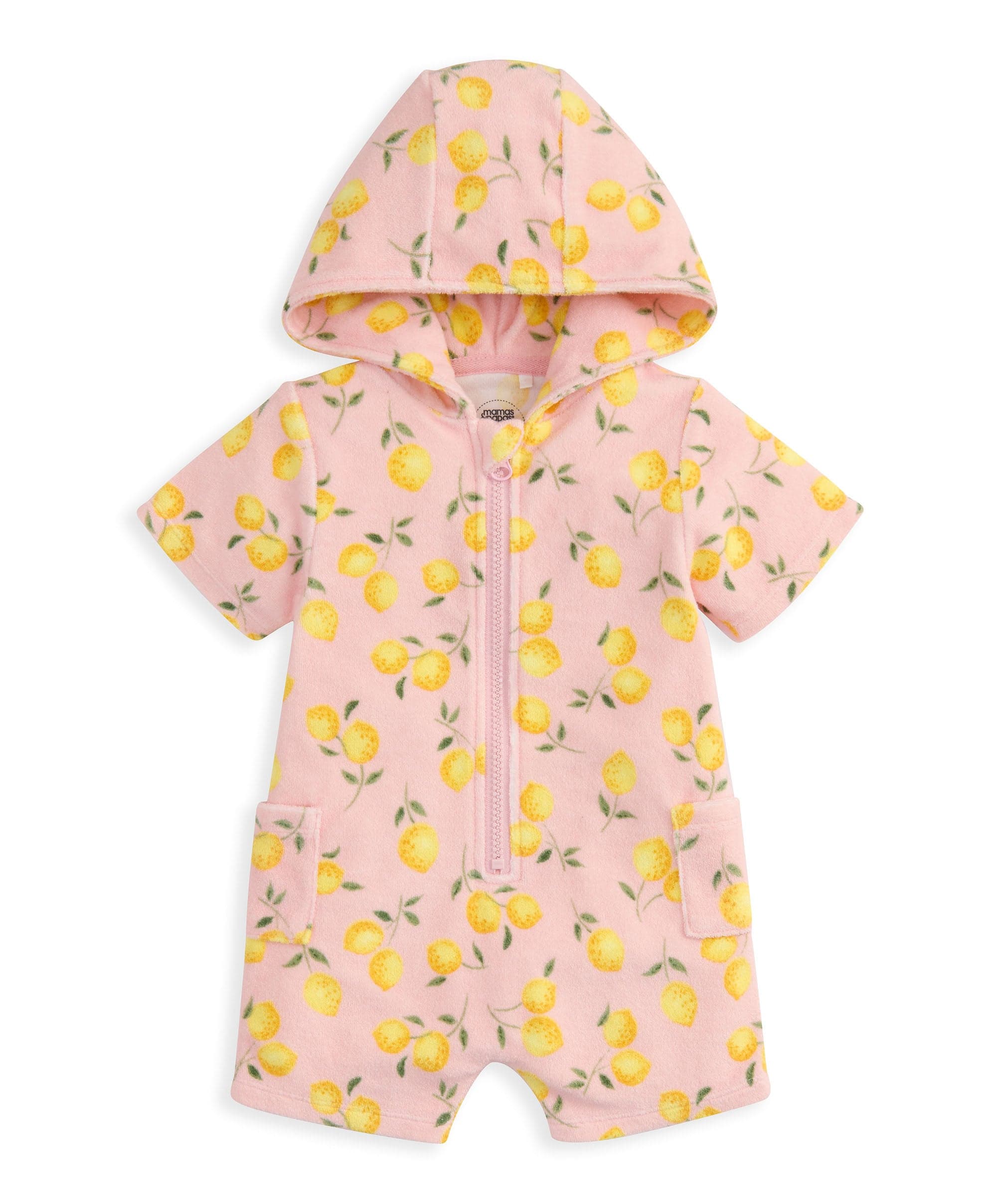 Lemon Print Towel Romper - Image 2